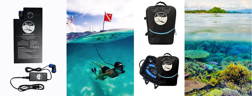 DIVE BLU3 | NOMAD MINI - 15FT - 1 BATTERY PACK